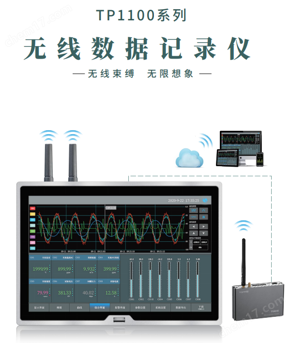 无线数据记录仪TP1100